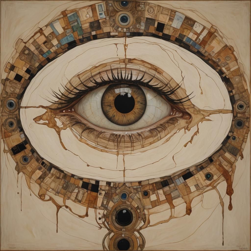 Baroque Eye Art Inspired by Old Masters