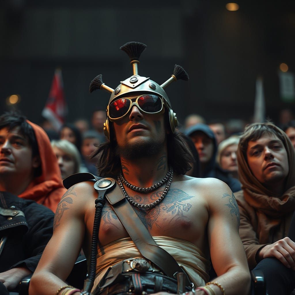 Spectacle of Rebellion in Neo-Roman Style