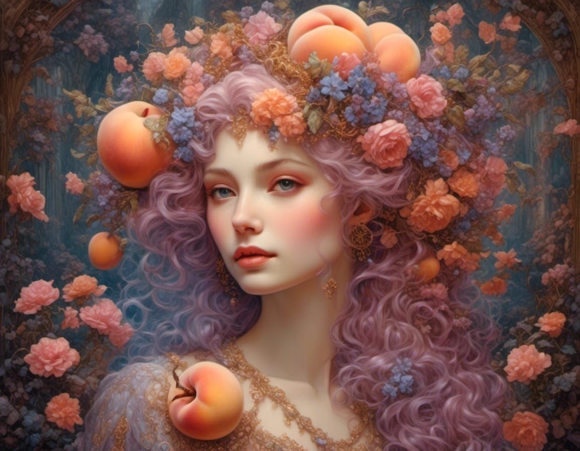 Twilight Dreamscape in Symbolic Style