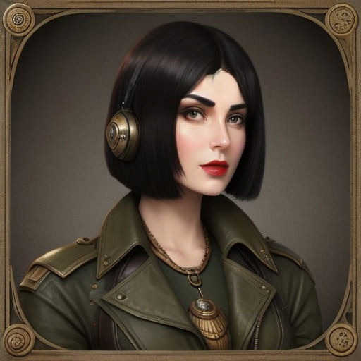 Macro Vintage Dieselpunk Scarab Face