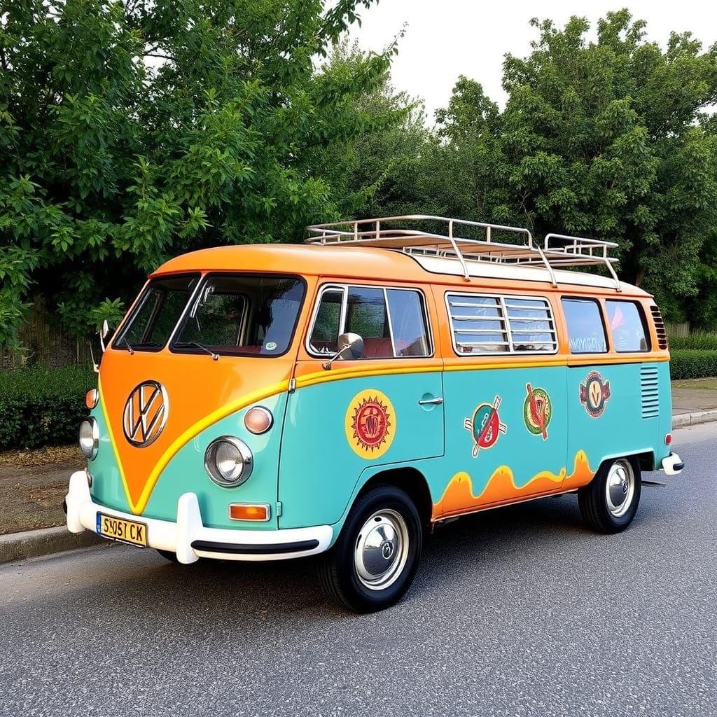 1968 VW Hippie Bus: A Symbol of Freedom