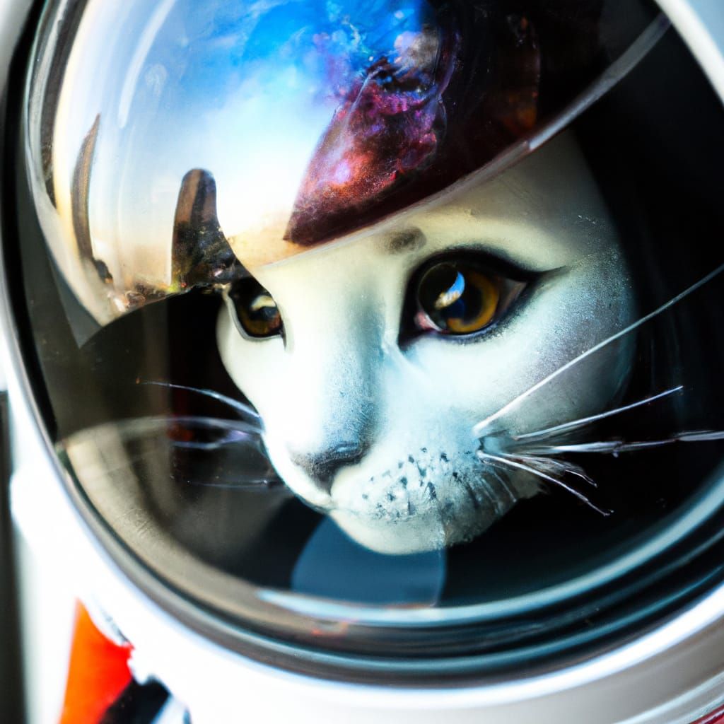 Astronaut cat