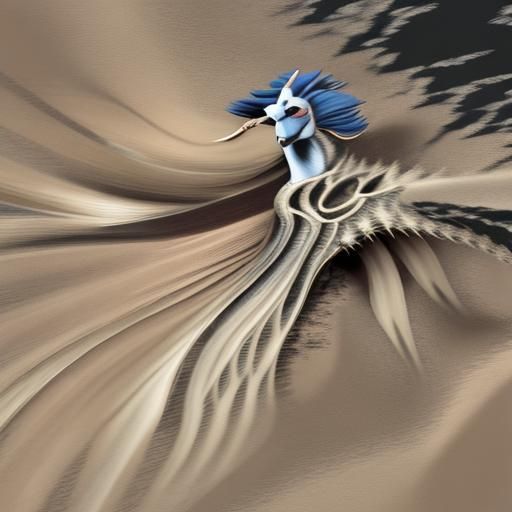 Natural Fractal Vector Illustration