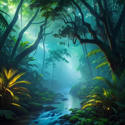 trance meditative jungle