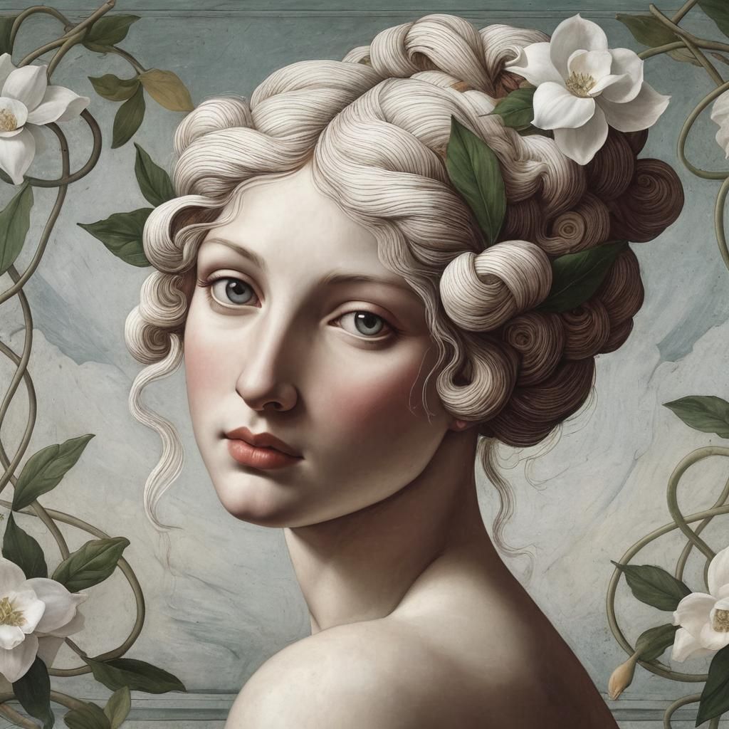 Botticelli Style AI Image