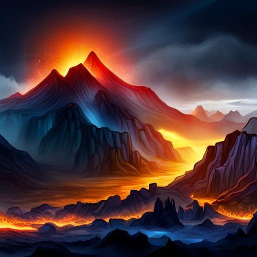 Volcanic Fantasy Kingdom