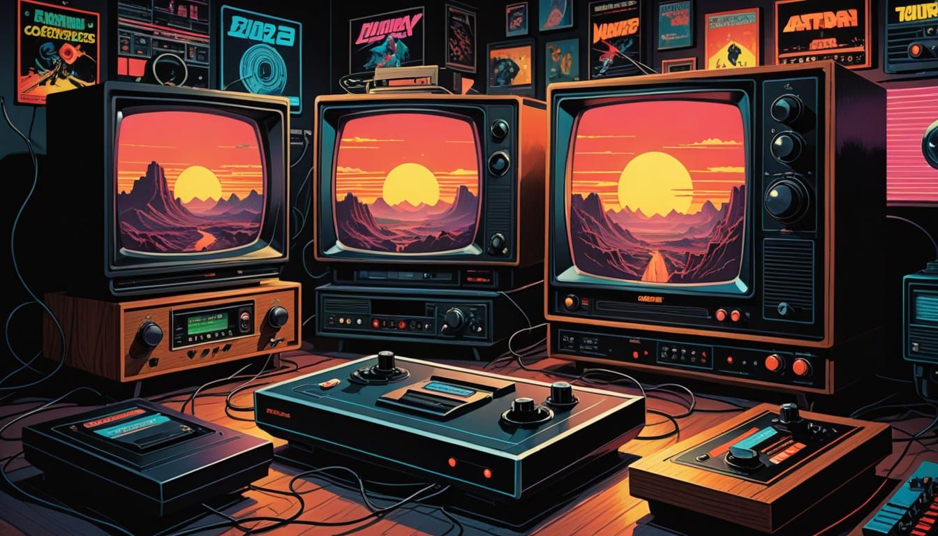 old video game store