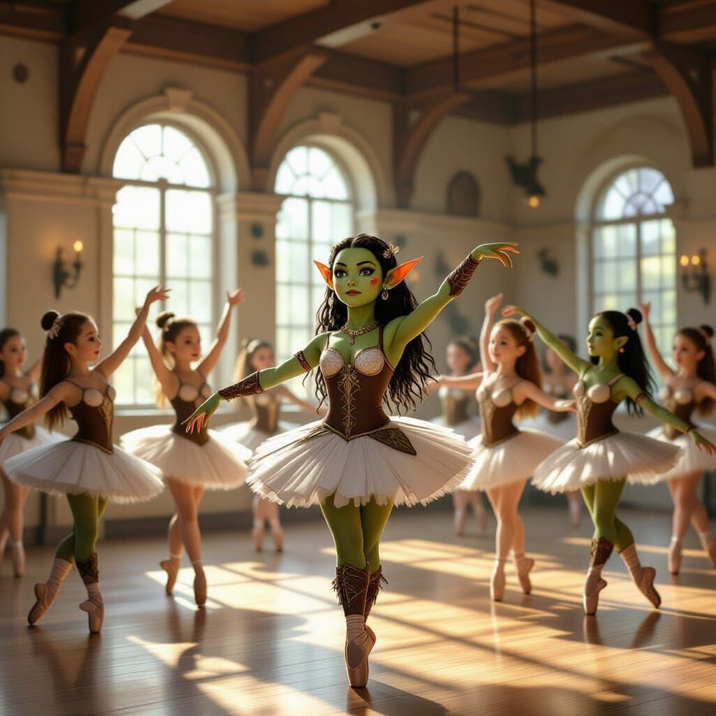 Orcish Ballet School Scene