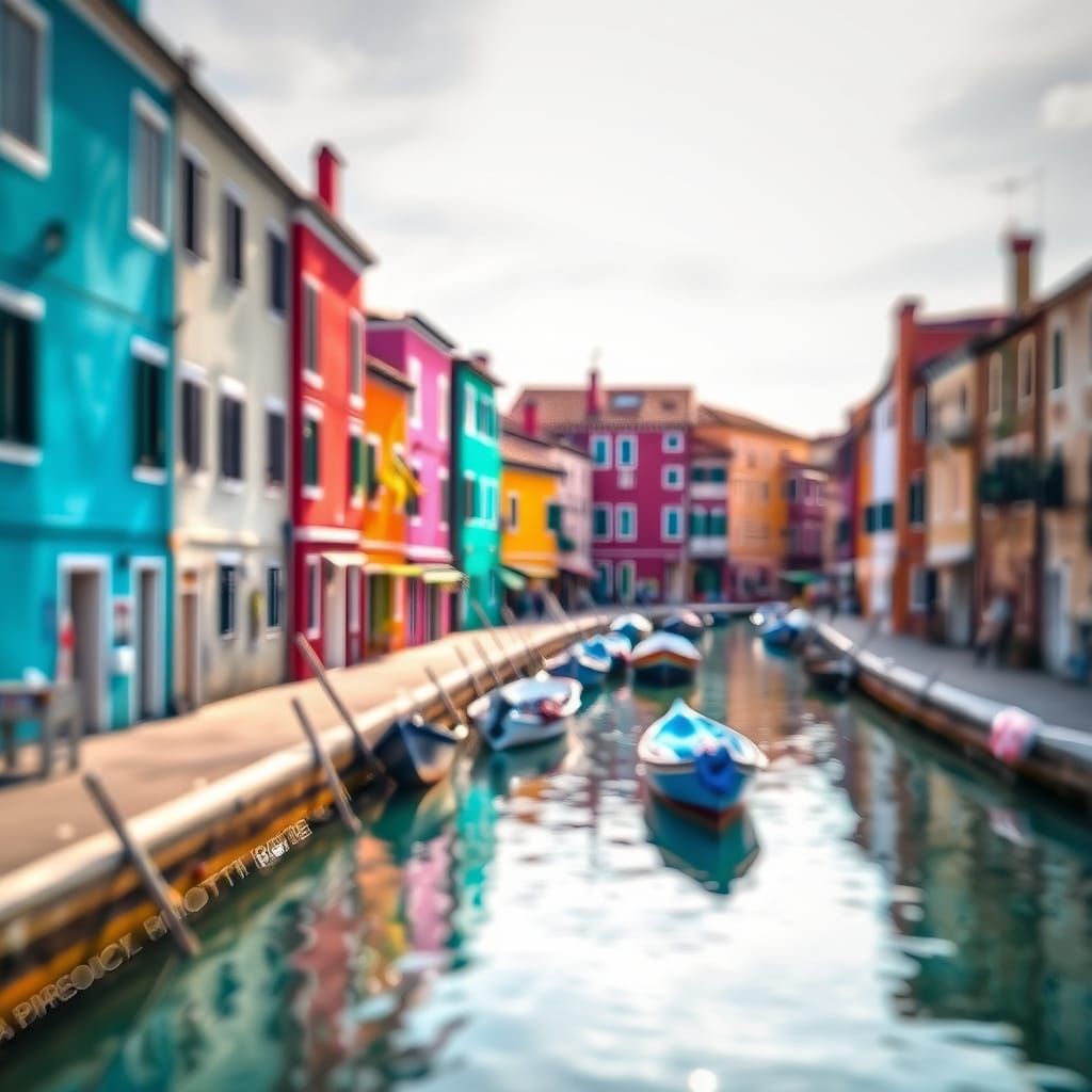 Burano Island, Italy: A Professional Photography Shot