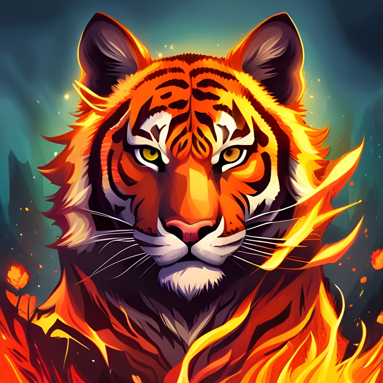 A Tiger on Fire