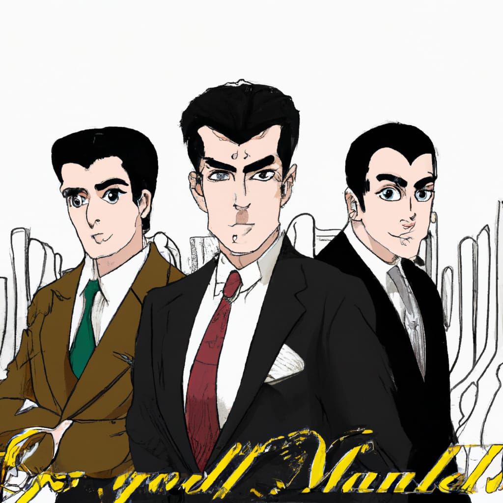 Goodfellas Reimagined as Anime Art