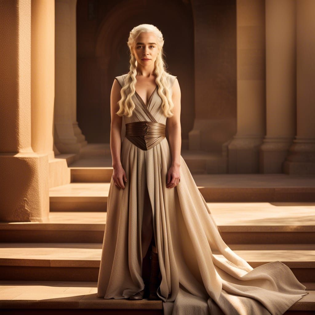 Daenerys Targaryen Full Body Portrait in Natural Light