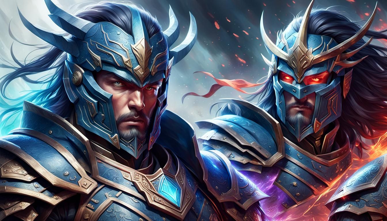 Fantasy Creatures in Armor: Epic Battle Concept Art