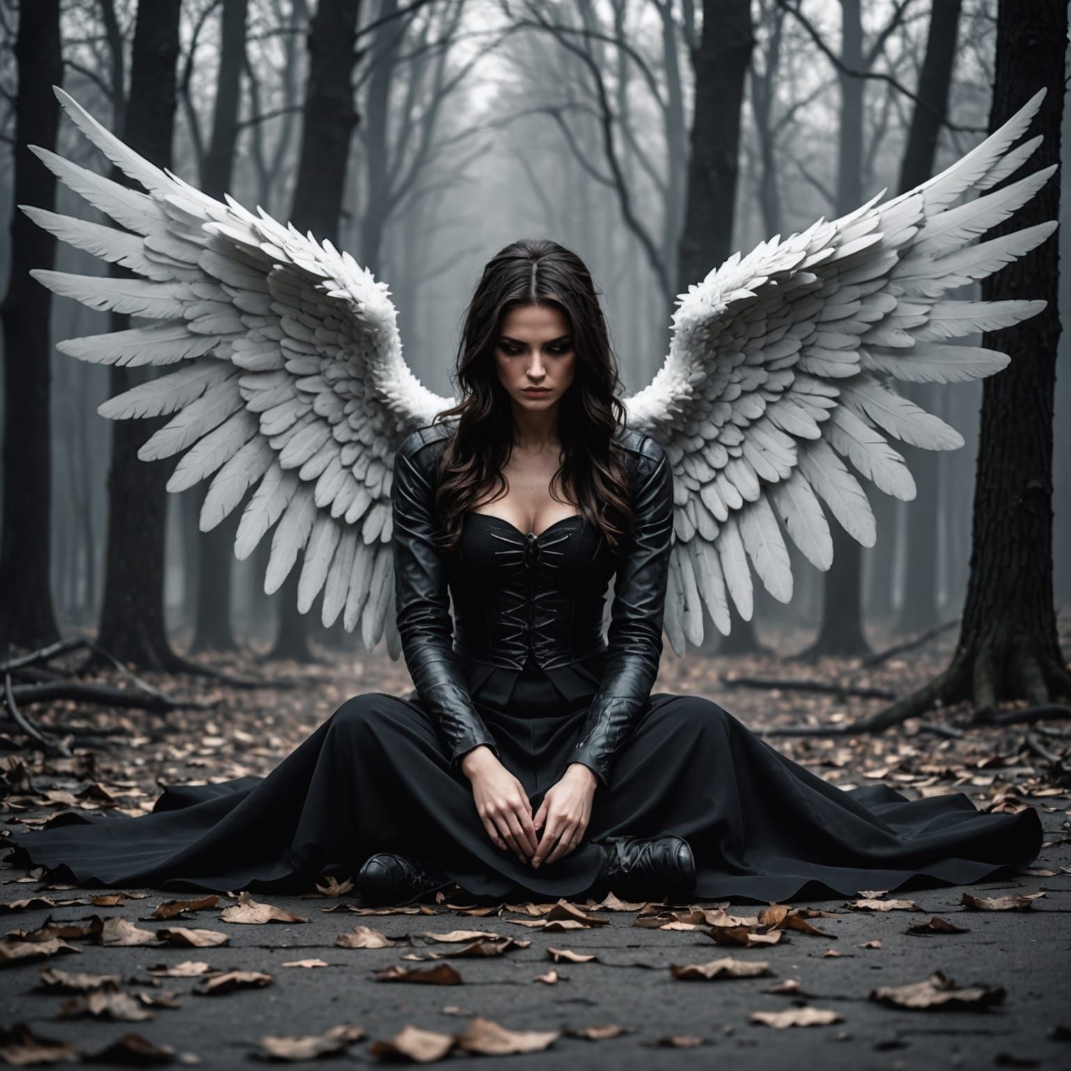 Fallen Angel in Classical Style