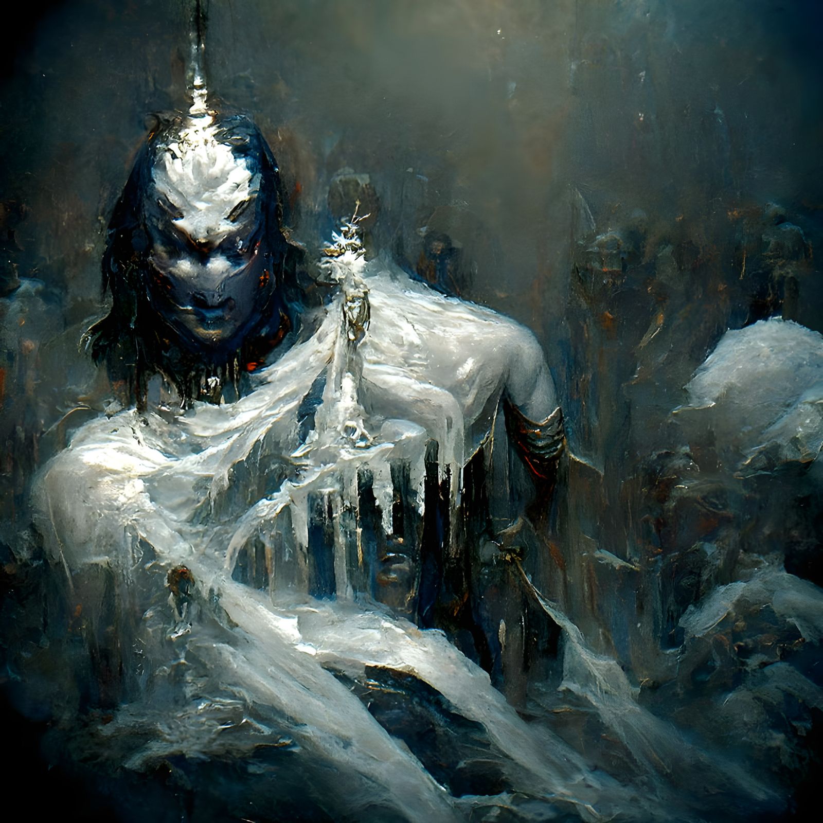 Icy Shiva: A Sinister Frost God