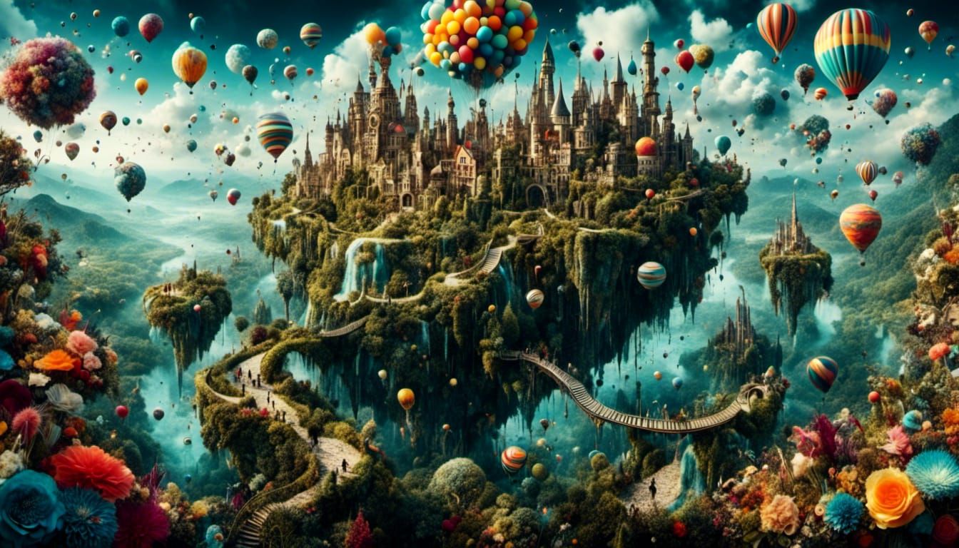 Pure imagination land.