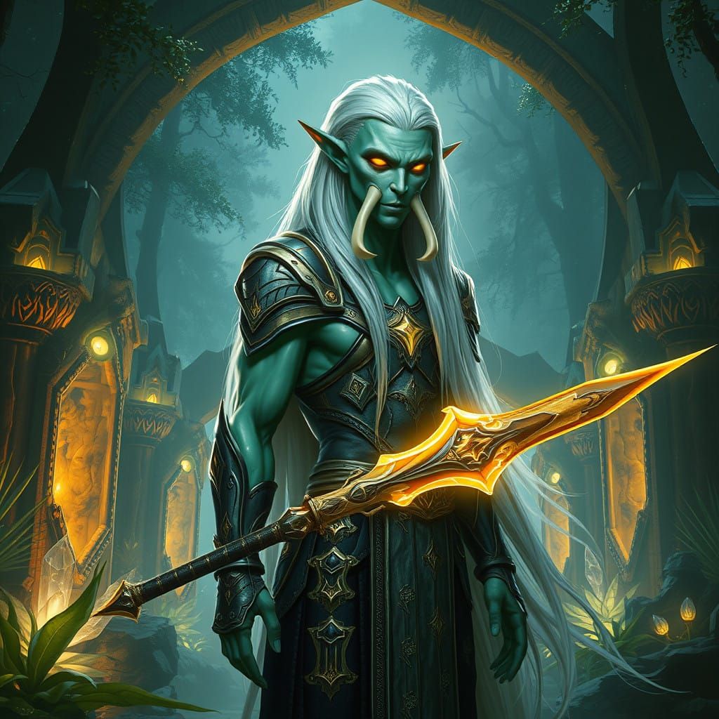 Ethereal Guardian in Ancient Ayleid Crystal Ruins