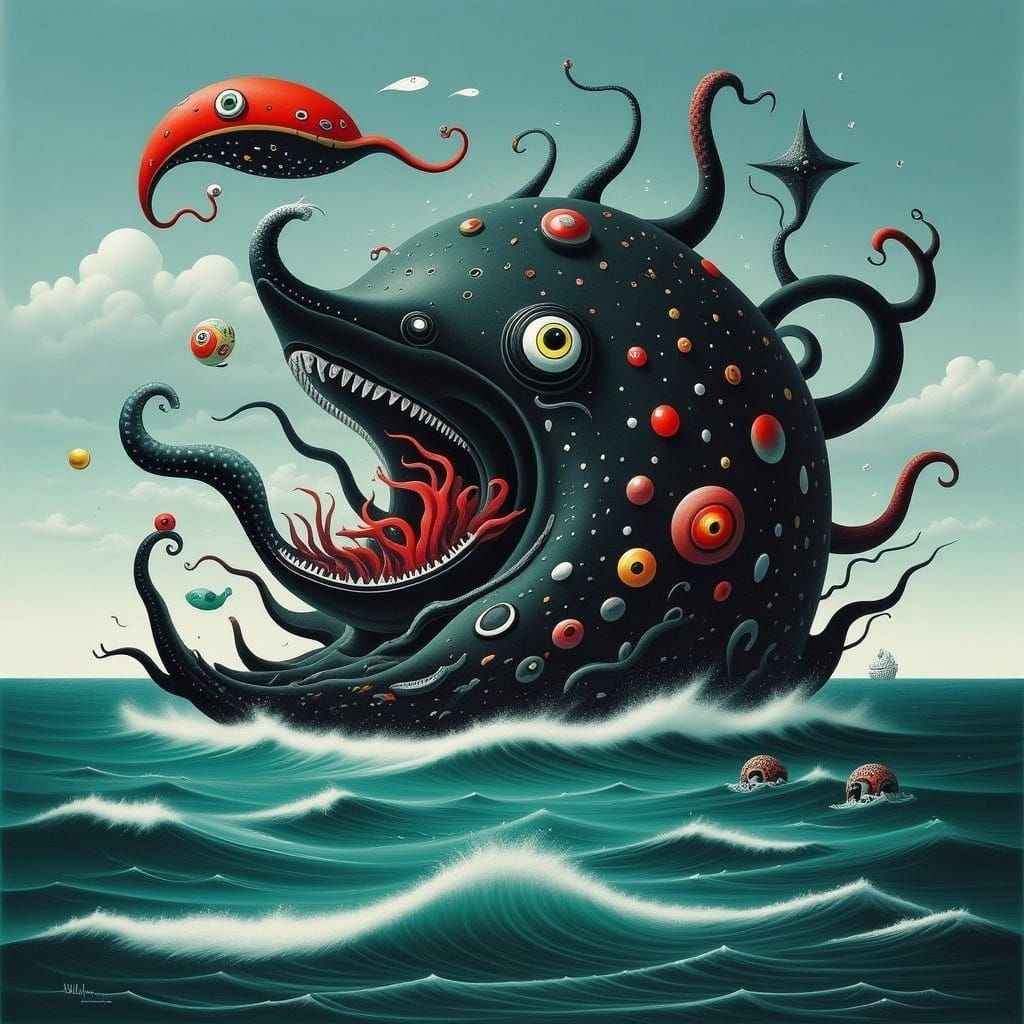 Kraken Attacks Cruise Ship at Sea