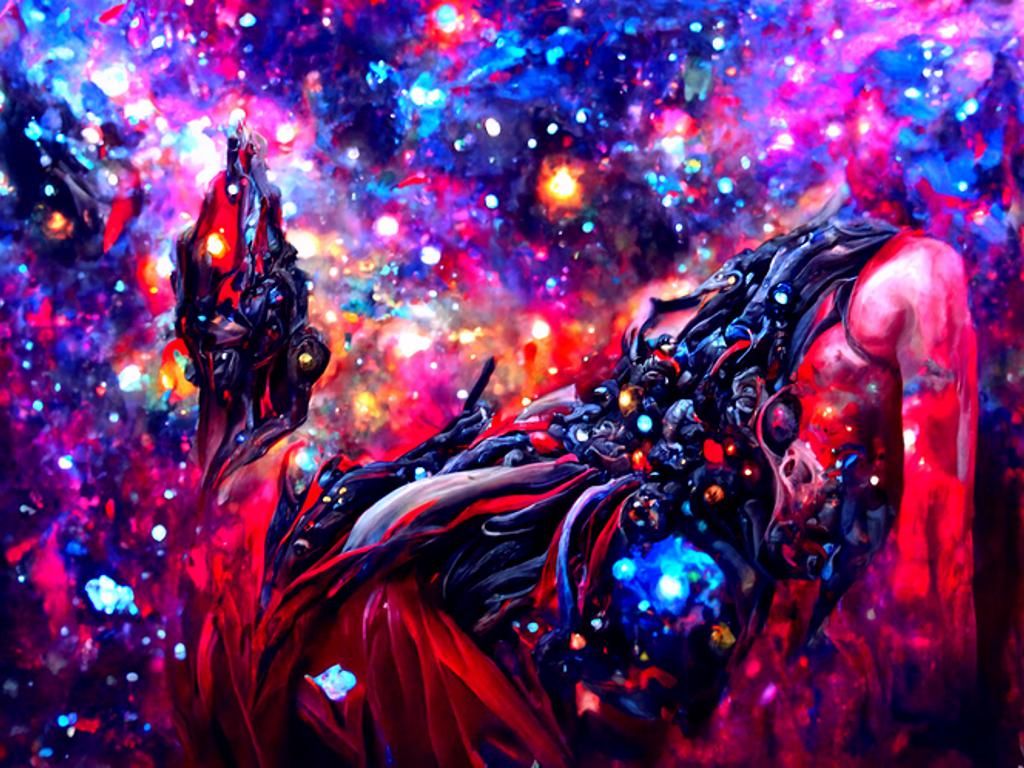 Black Doors and Red Keys in Spacecore Style