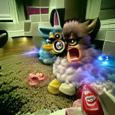Evil Furbys: An AI Interpretation