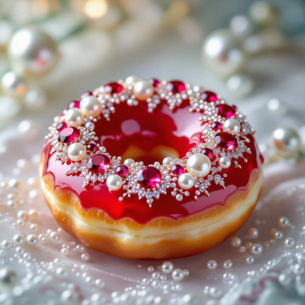 Donut eat with weak teeth!