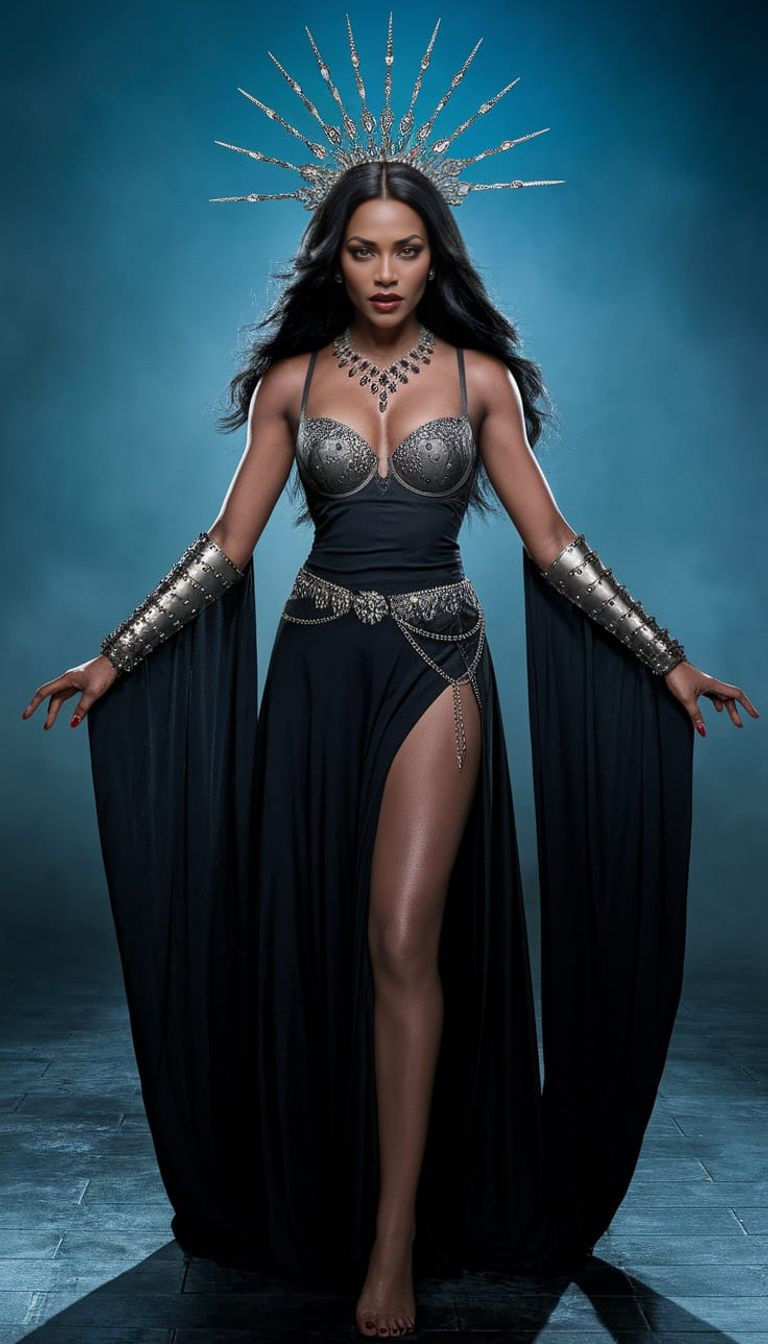Akasha: Vampire Queen with Jeweled Adornments