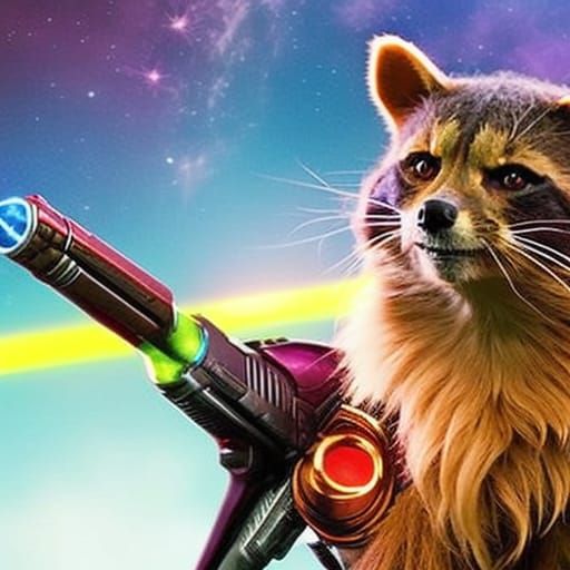 Guardians of the Galaxy Feline Character