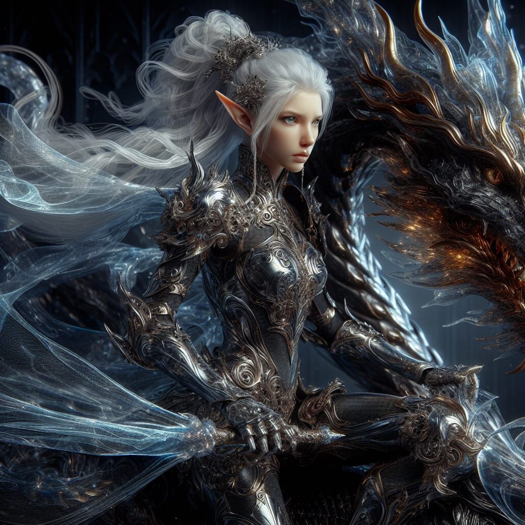 Leanor and her dragon