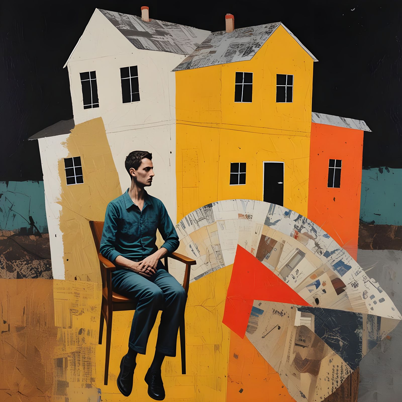 Surrealist Fusion of Old and New Art