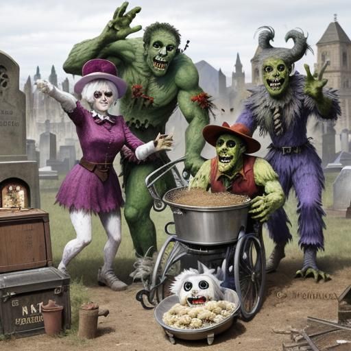Monster Mash Graveyard Dance