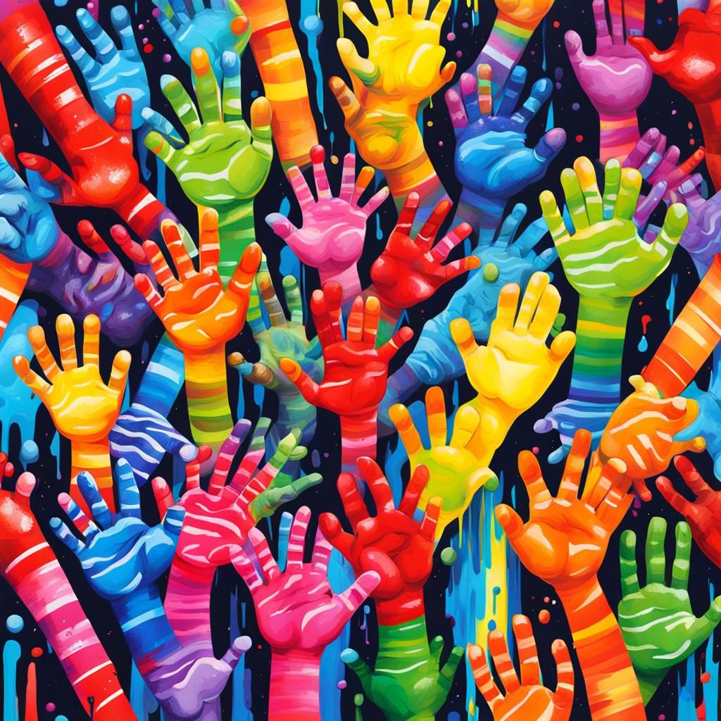 Rainbow of Hands