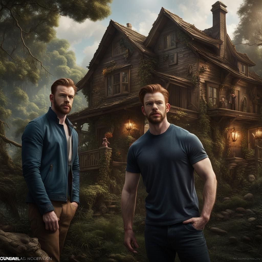 Actors at Home: Detailed Digital Matte Painting