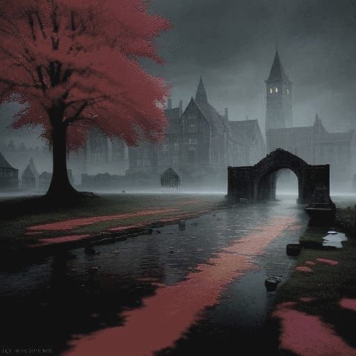 Surreal, Fractal Dreamscape in Vibrant Hues