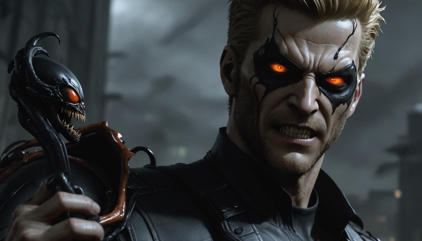 Venomized Wesker with Symbiote Transformation