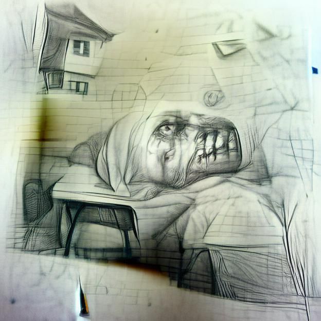 Simple Pencil Sketch Concept Art