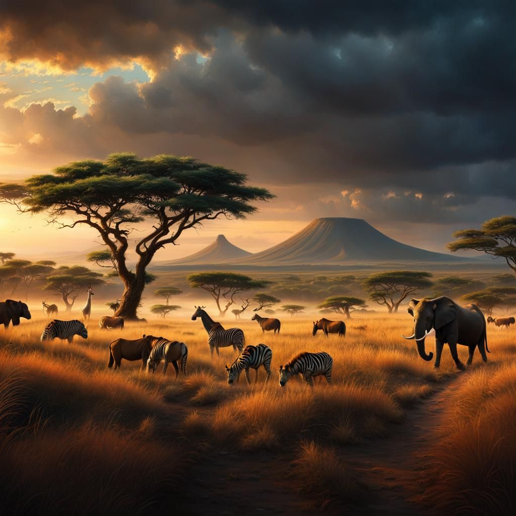 Africa landscape