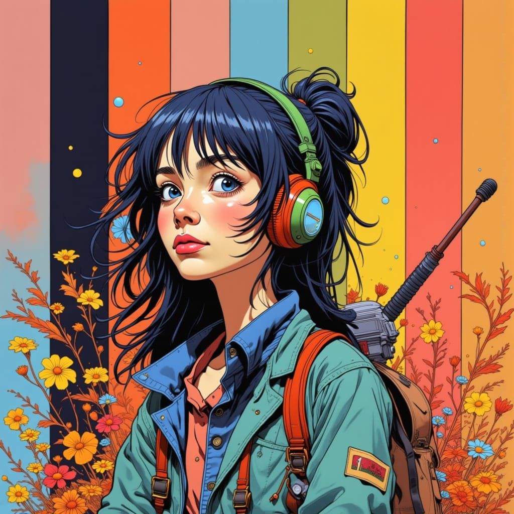 line drawn cartoon 2