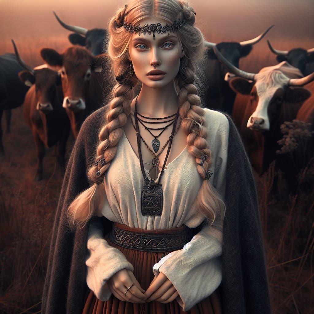 Iron Age Woman as Latvian Mother of Livestock