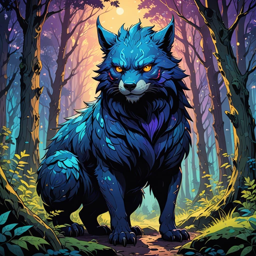 Chibi Beast of Moonlit Fantasy