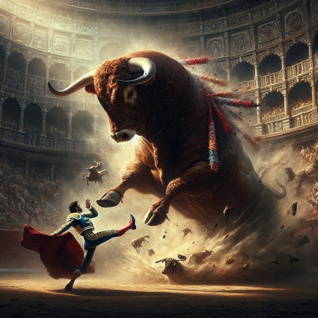 You mess with the bull, you get the horns