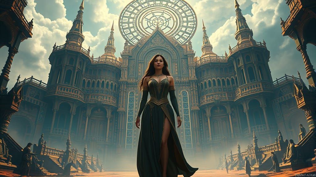 Integrity: A Woman in a Dramatic Digital Landscape