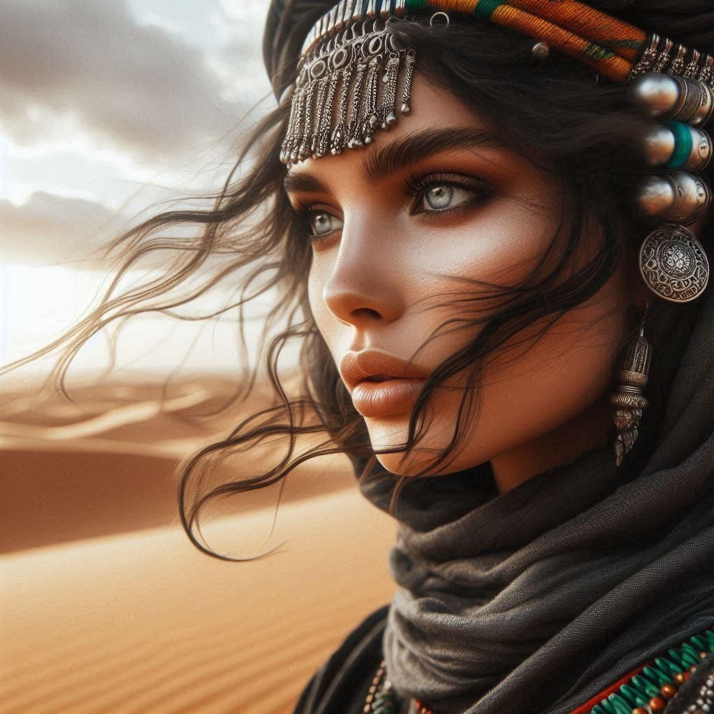 Portrait of Aicha the Berber Woman