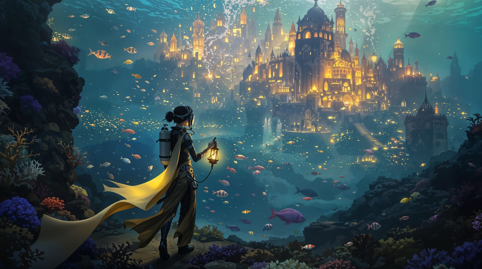 A Victorian-Inspired Diver Discovers Hidden Memories in an U...