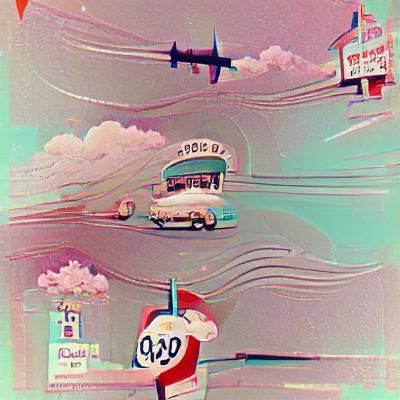 Classic 1950s Era Visualized by AI