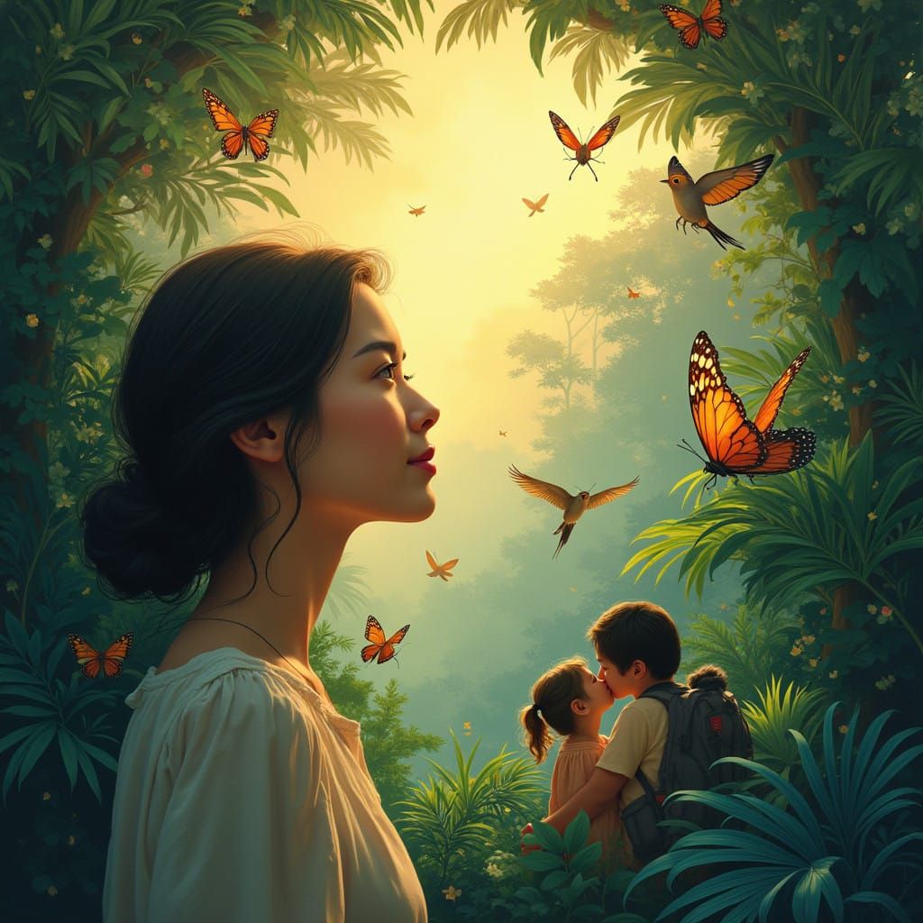 Dreamy Whimsy in Ethereal Paradise