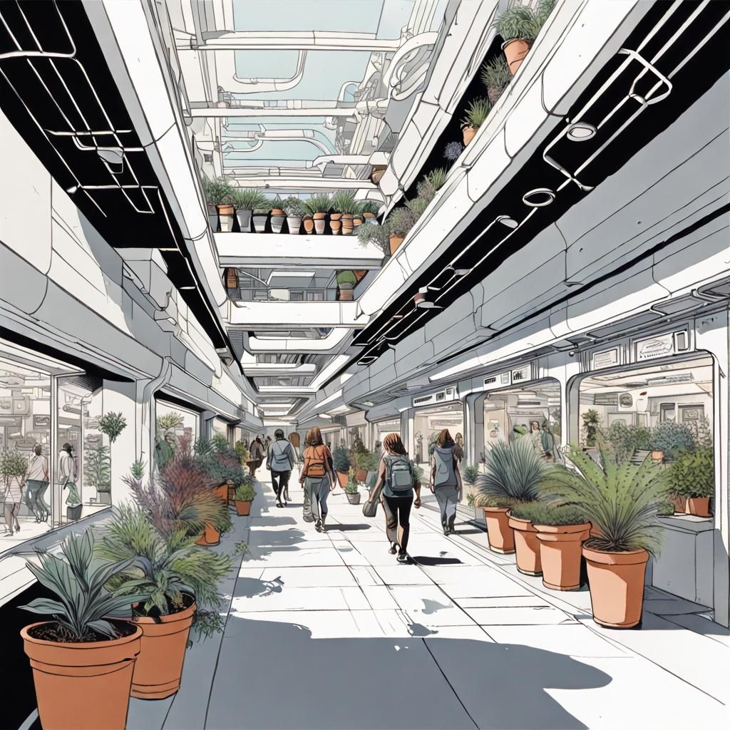 Space Station - Promenade