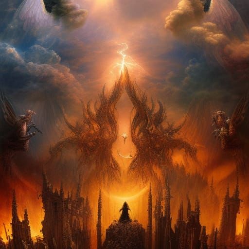 Angels vs Demons: Epic End-of-World Battle