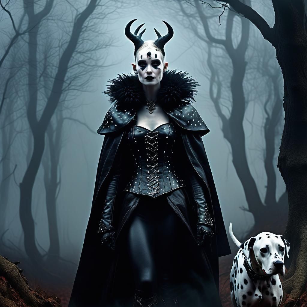 Maleficent Cruella Hybrid Character