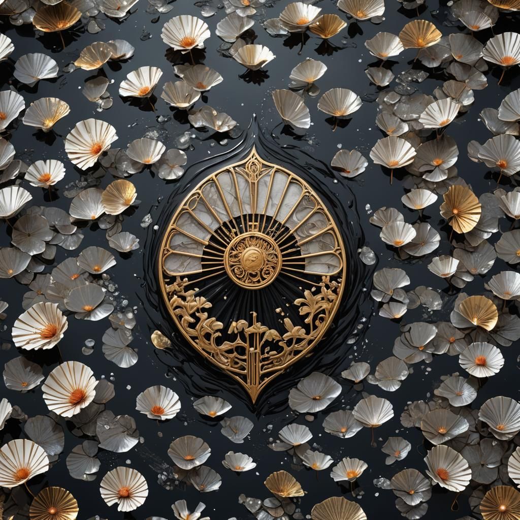 Broken Fan in Teardrop: Fantasy Concept Art