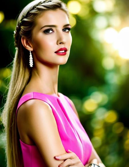 A Radiant American Beauty in Exotic Summer Settings